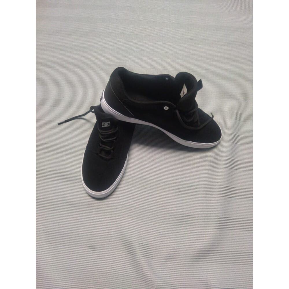 DC Men's Trase TX Black Sneaker, Size 14 M, Skate Shoes Black & White - Picture 9 of 12
